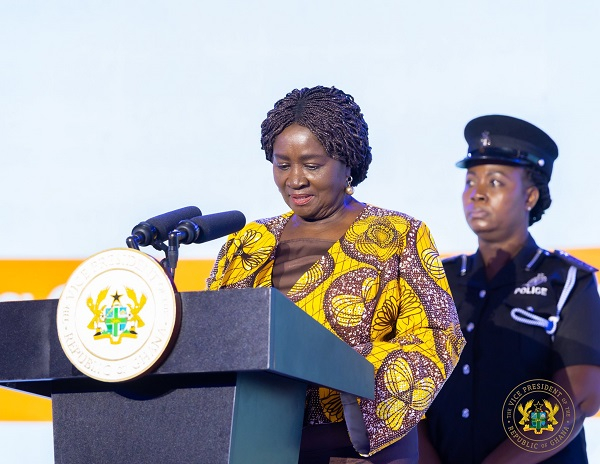 Professor Jane Naana Opoku-Agyemang is Ghana's Vice President