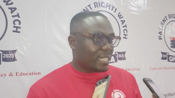 Isaac Ofori Gyeabour is the president of Patient Right Watch Ghana