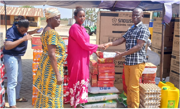 The items were selected to meet the specific needs of the beneficiaries