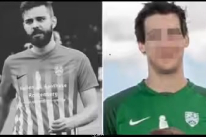 Philipp, the victim (L) and the accused, Marius, (R) Philipp, the victim (L) and the accused, Marius, (R)