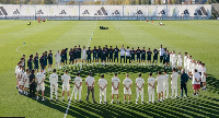 Real Madrid and Bayern Munich held a minute's silence before their Champions League game