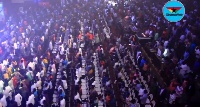 A section of the audience at Joe Mettle's Praiz Reloaded Concert
