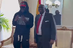 Medikal pays courtesy call to Ghana’s High Commission of UK ahead of Indigo O2 concert