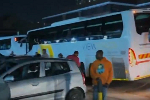 Watch the moment Ghanaians in SA packed belongings to board buses for evacuation