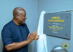 President Mahama has commissioned a PET Scan facility at Swedish Ghana Medical Centre