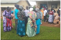 Elderly persons in shock after one of them died while lining up to recieve SAGE money at Bulera