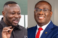 George Opare Addo (L) and Sammi Awuku (R) are friends