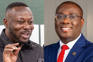 George Opare Addo (L) and Sammi Awuku (R) are friends