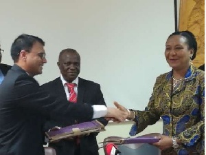 Ghana has signed two separate loan agreements with the Export-Import Bank of India.