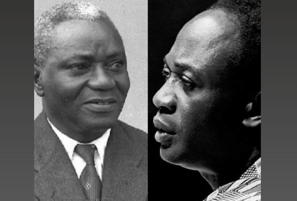 JB Danquah; Kwame Nkrumah