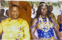 Prophet Kwadwo with Prophetess Happy