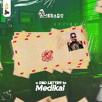 Flyer of Amerado's reply to Medikal