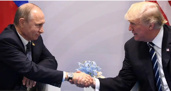 US President Donald Trump and im Russian counterpart Vladimir Putin dey set to meet for Anchorage