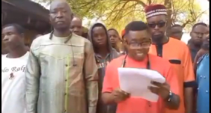 A youth group in Bawku