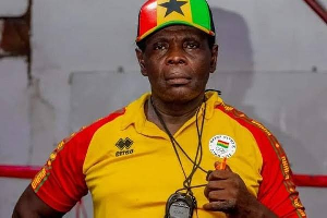 Coach Ofori Asare led Ghana's boxing team at the 2026 Commonwealth Games