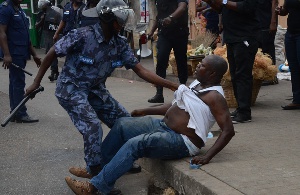 File photo: Ghana has recorded several police brutality cases over the years