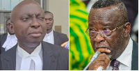 Samuel Atta Akyea (L) has told the court that he would go ahead to enjoy his legal vacation
