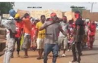 Youth of Savelugu  took to the streets  to express dissatisfaction