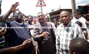 Dr. Lawrence Tetteh who is in the region for a crusade rushed to the scene
