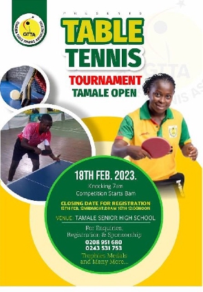 Tamale tennis tournament for 2023