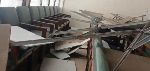 No court staff or court user was affected by the sudden collapse of the ceiling