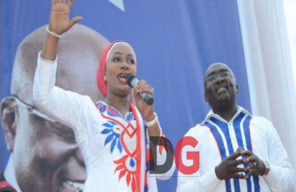 Samira Bawumia, the wife of the Vice Presidential Candidate of the New Patriotic Party