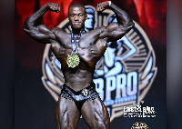 Samson Selorm Dogbe is a Ghanaian bodybuilder