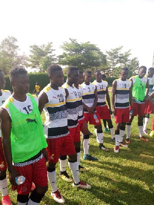 The Black Starlets must beat Togo to guarantee progress at the U17 Africa Cup qualifying tournament