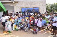the donations were made possible by various members and well-wishers of the healthcare facility