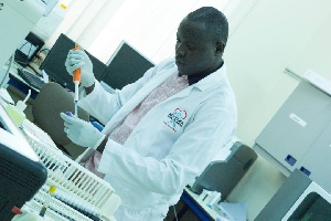 Cephas Akortor Lab Technician