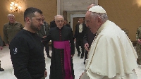 Zelensky meet Pope Francis