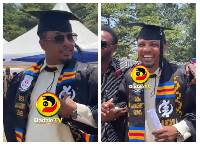 Dr Cryme graduates with a BBA in Management Studies