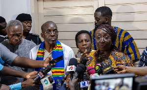 The delegation was received by the Foundation’s Executive Director, Japhet Aryiku