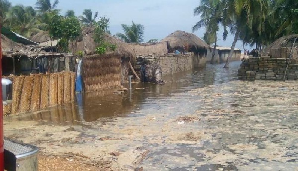 Tidal waves ravage communities in Keta