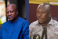 President John Mahama and Bright Kankam Boadu