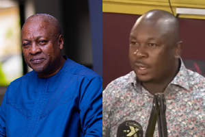 John Mahama and Bright Kankam Boadu