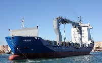 MV Adobia, a cargo vessel