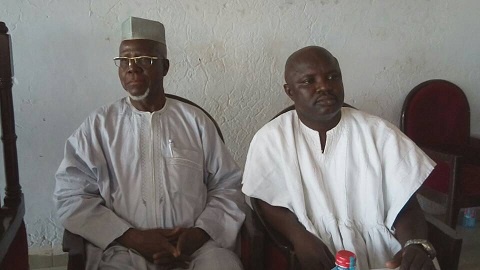 Mr Christopher Boabil Somiteyen (Right), District Chief Executive for Talensi
