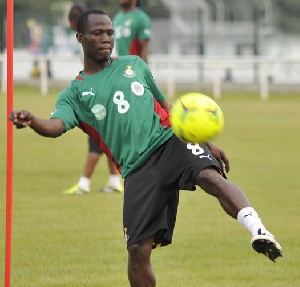 Black Stars midfielder Emmanuel Agyemang Badu