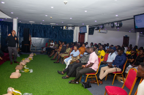 Some participants at the workshop