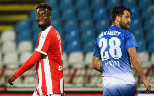 Ghanaian striker Richmond Boakye-Yiadom