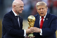 US President Donald Trump has come out in defence of embattled FIFA President Gianni Infantino