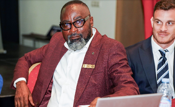 Charles Osei Asibey is the President of the Ghana Armwrestling Federation