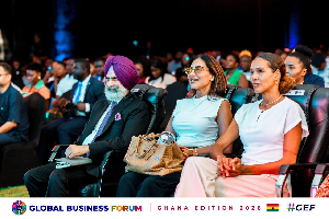 Amar Deep Singh Hari is the Co-chair of GEF Ghana with other dignitaries