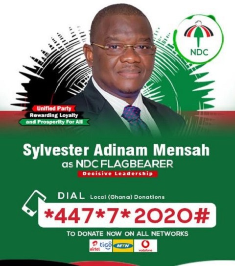 The shortcode is to help the aspirant raise funds for his campaign