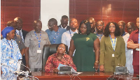 New Patriotic Party Minority Caucus in Ghana’s Parliament