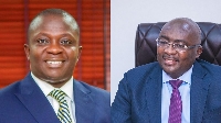 Agric minister, Bryan Acheampong and NPP flagbearer, Dr. Mahamudu Bawumia