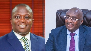 Agric Minister, Bryan Acheampong and Vice President Dr Mahamudu Bawumia