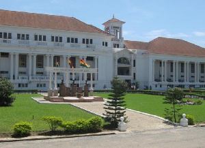 Front view of Ghana