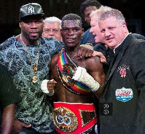 Boxing Commey And 50 Cent